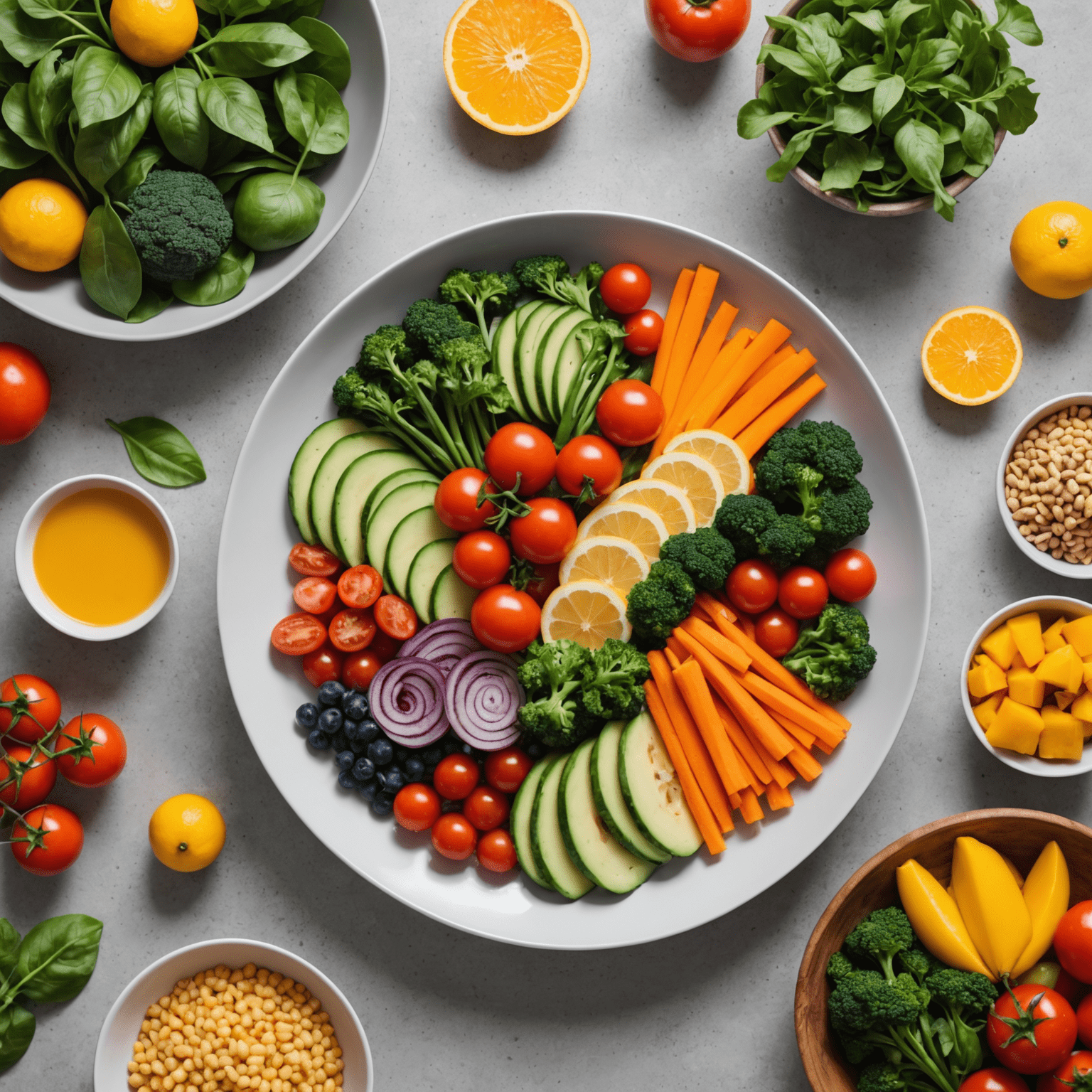 A colorful and healthy meal made with fresh produce from NexusProviders